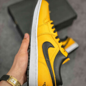 Air Jordan 1 Low University Gold Black-White For Sale