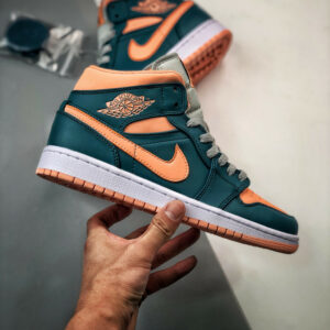 Air Jordan 1 Mid Dark Teal Green BQ6472-308 For Sale