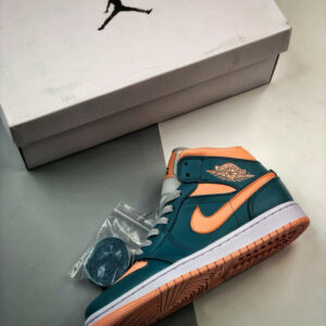 Air Jordan 1 Mid Dark Teal Green BQ6472-308 For Sale