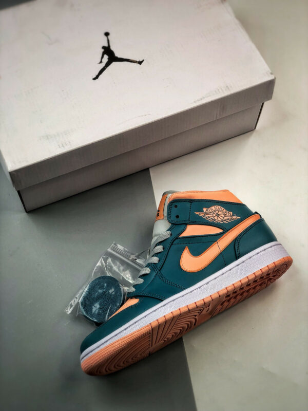 Air Jordan 1 Mid Dark Teal Green BQ6472-308 For Sale