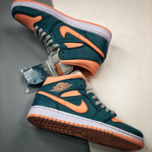 Air Jordan 1 Mid Dark Teal Green BQ6472-308 For Sale