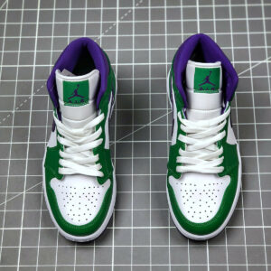 Air Jordan 1 Mid Hulk Aloe Verde Court Purple 554724-300 For Sale