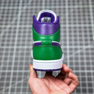 Air Jordan 1 Mid Hulk Aloe Verde Court Purple 554724-300 For Sale