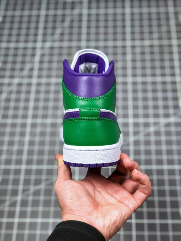 Air Jordan 1 Mid Hulk Aloe Verde Court Purple 554724-300 For Sale