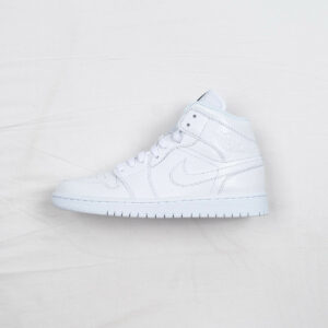 Air Jordan 1 Mid White Snakeskin BQ6472-110 For Sale