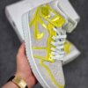 Air Jordan 1 Mid LX Off-White Opti Yellow-White For Sale