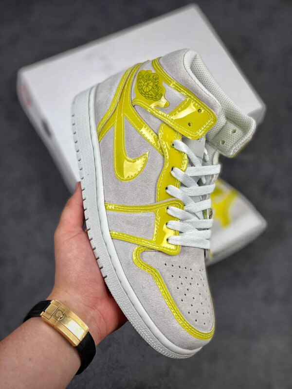 Air Jordan 1 Mid LX Off-White Opti Yellow-White For Sale