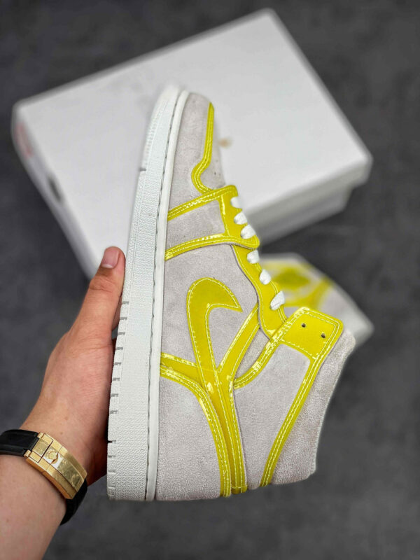 Air Jordan 1 Mid LX Off-White Opti Yellow-White For Sale