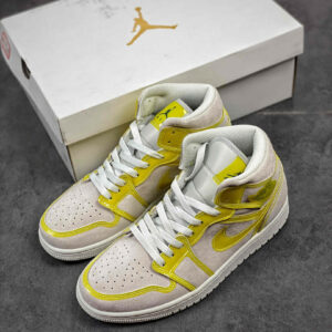 Air Jordan 1 Mid LX Off-White Opti Yellow-White For Sale