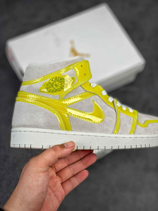 Air Jordan 1 Mid LX Off-White Opti Yellow-White For Sale