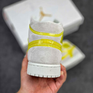 Air Jordan 1 Mid LX Off-White Opti Yellow-White For Sale