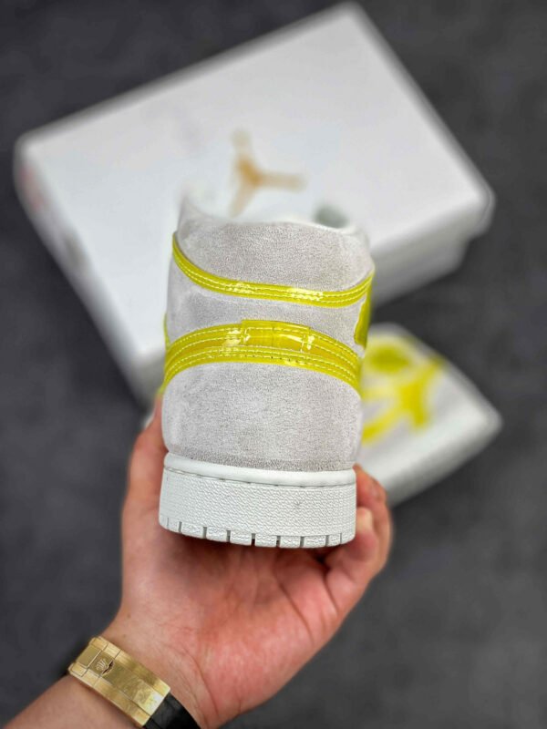 Air Jordan 1 Mid LX Off-White Opti Yellow-White For Sale