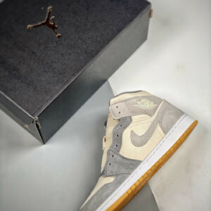 Air Jordan 1 Mid SE Coconut Milk Particle Grey For Sale