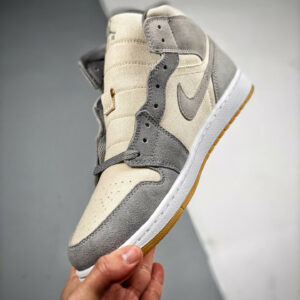 Air Jordan 1 Mid SE Coconut Milk Particle Grey For Sale