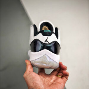 Air Jordan 11 Low Easter White Emerald Rise-Black 528895-145 For Sale