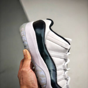 Air Jordan 11 Low Easter White Emerald Rise-Black 528895-145 For Sale