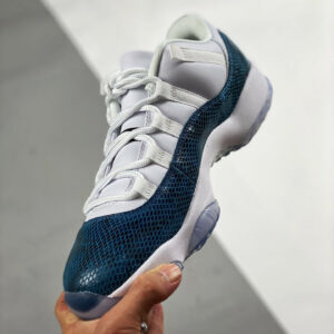 Air Jordan 11 Low Navy Blue Snakeskin CD6846-102 For Sale