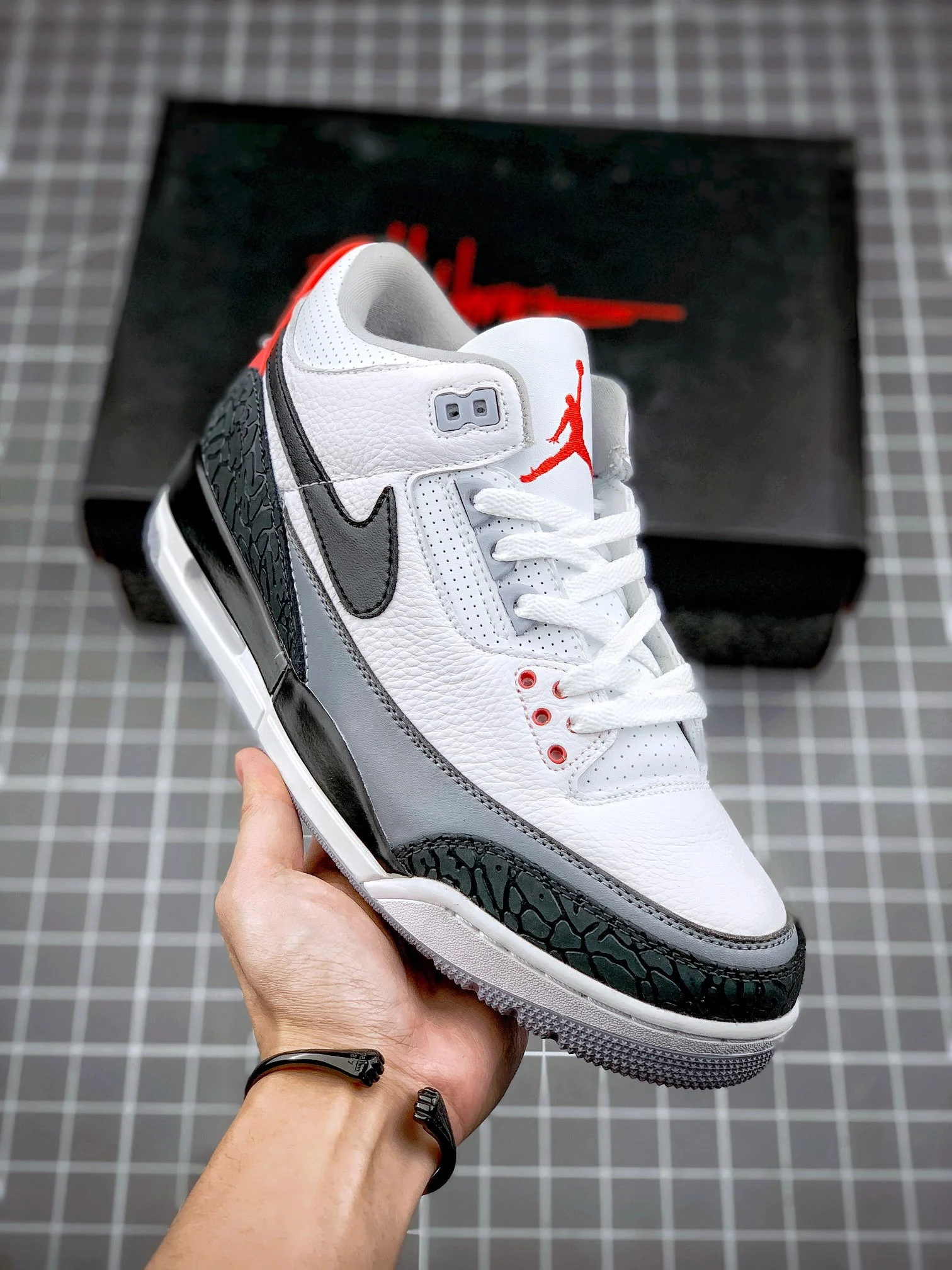 Air Jordan 3 Tinker NRG Fire Red AQ3835-160 For Sale