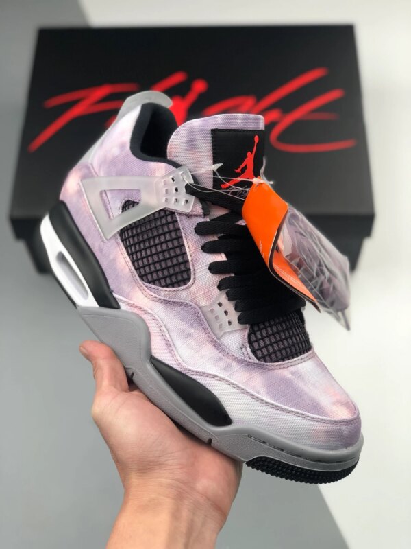 Air Jordan 4 Zen Master Amethyst Wave Bright Crimson Black Cement Grey For Sale