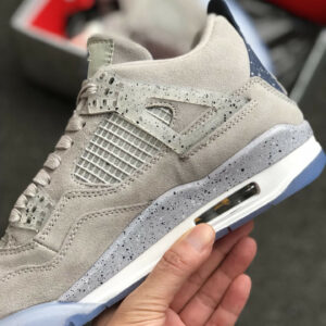 Air Jordan 4 Georgetown PE Grey Suede For Sale