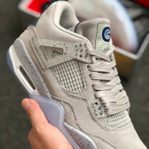 Air Jordan 4 Georgetown PE Grey Suede For Sale