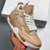 Air Jordan 4 Shimmer Bronze Eclipse Orange Quartz Metallic Silver For Sale