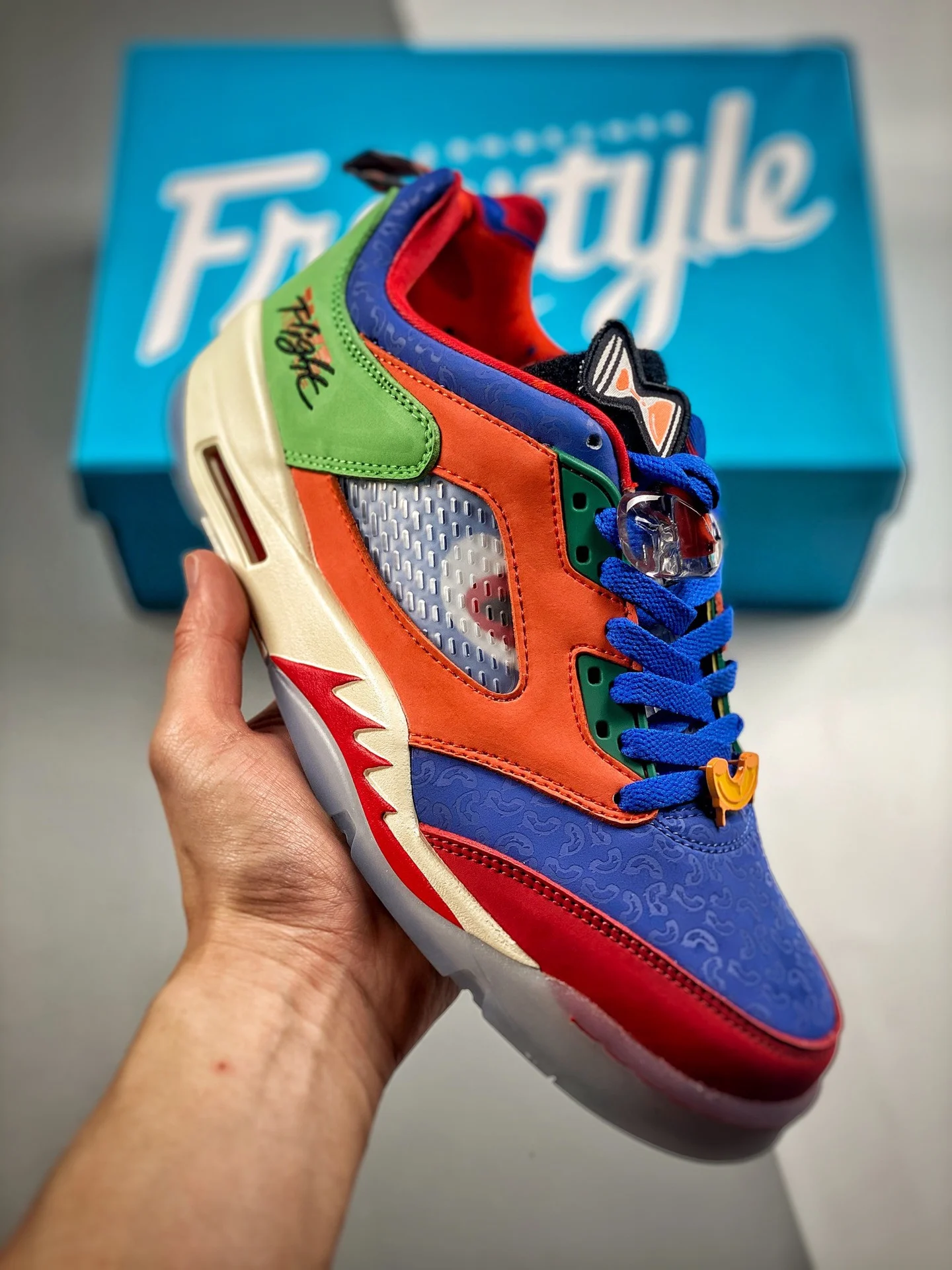 Air Jordan 5 Low Doernbecher Hyper Royal Orange DR6287-486 For Sale