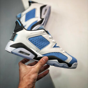 Air Jordan 6 Low White University Blue For Sale