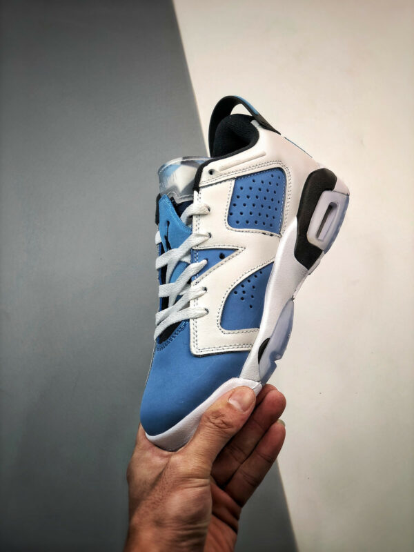 Air Jordan 6 Low White University Blue For Sale