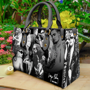 Layne Staley Women Leather Hand Bag