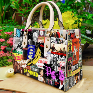 Punk Rock 1 Women Leather Hand Bag