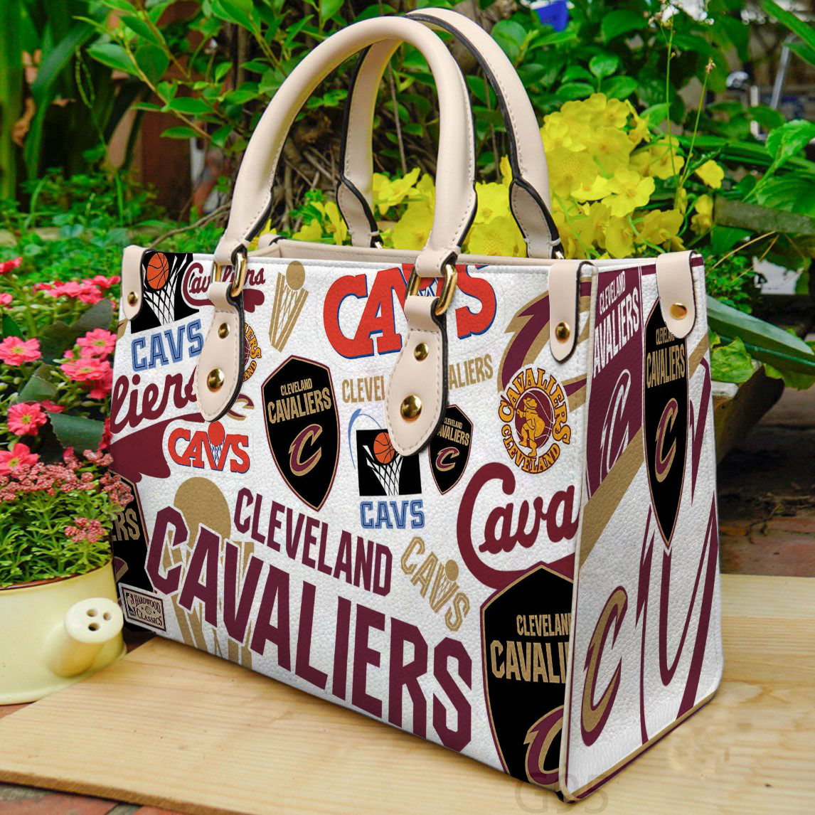 Cleveland Cavaliers Women Leather Hand Bag