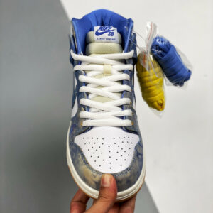 Carpet Company x Nike SB Dunk High White Dark Sulfur-Coconut Milk-Royal Pulse For Sale