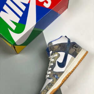 Carpet Company x Nike SB Dunk High White Dark Sulfur-Coconut Milk-Royal Pulse For Sale