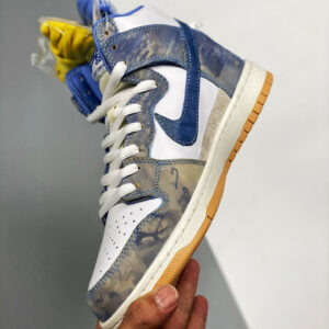 Carpet Company x Nike SB Dunk High White Dark Sulfur-Coconut Milk-Royal Pulse For Sale