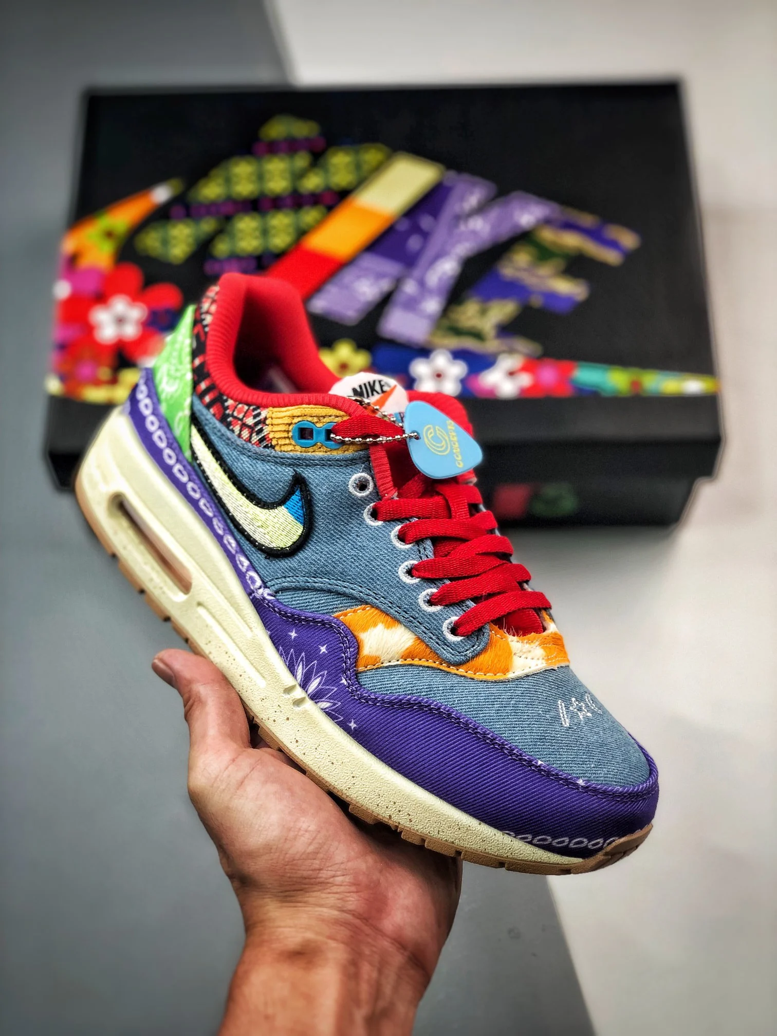 Concepts x Nike Air Max 1 Far Out Wild Violet Multi-Color Sail DN1803-500 For Sale