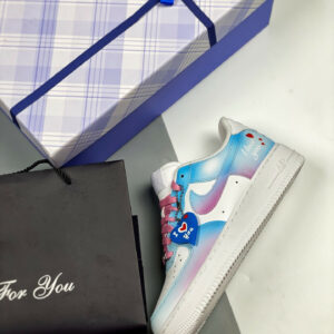 Custom Nike Air Force 1 I Love You White Multi For Sale