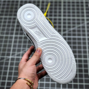 Custom x Nike Air Force 1 Low White Black For Sale