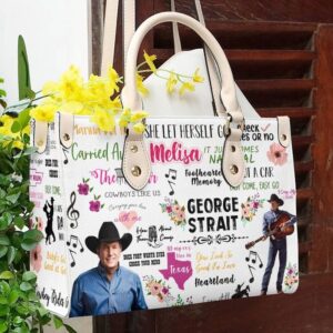 George Strait Custom Women Leather Hand Bag