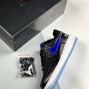 Kith x Nike Air Force 1 Low NYC Black Team Orange-Black-Rush Blue