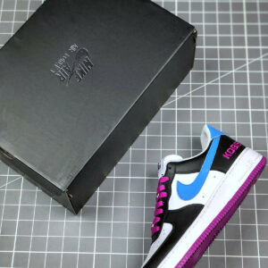 Kobe x Nike Air Force 1 Low Black White-Purpe-Blue For Sale