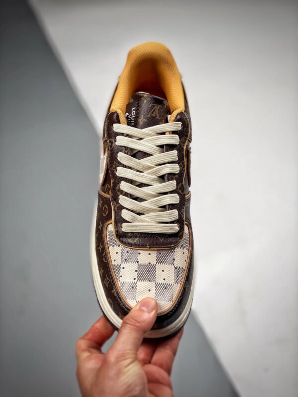 Loui x Nike Air Force 1 Brown White For Sale