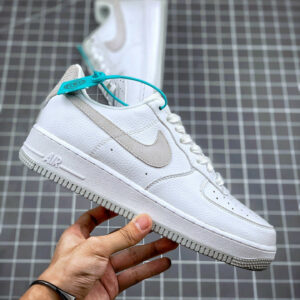 Nike Air Force 1 07 Craft White Grey CN2873-101 For Sale