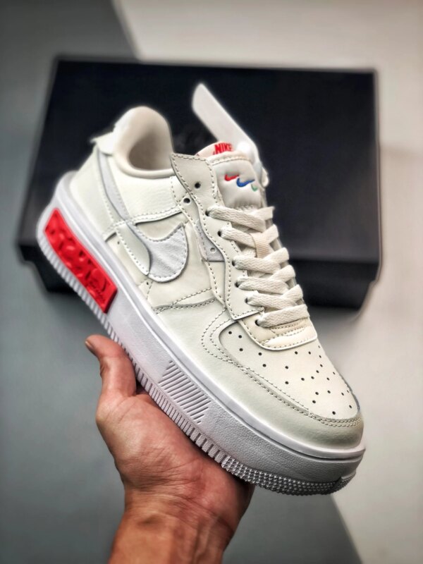 Nike Air Force 1 Fontanka Phantom White-University Red DH1290-001 For Sale