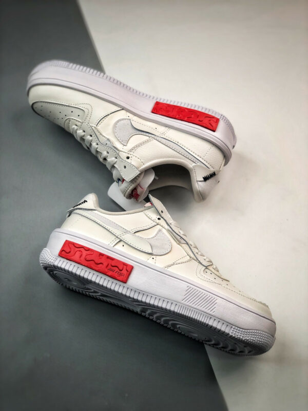 Nike Air Force 1 Fontanka Phantom White-University Red DH1290-001 For Sale