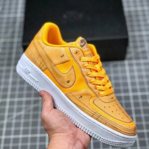 Nike Air Force 1 LX Blueprint Laser Orange Black-White For Sale