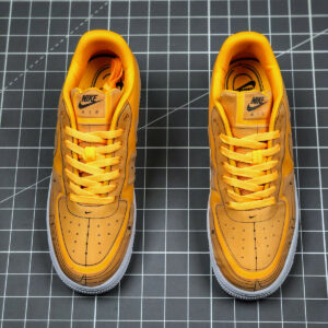 Nike Air Force 1 LX Blueprint Laser Orange Black-White For Sale