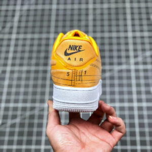 Nike Air Force 1 LX Blueprint Laser Orange Black-White For Sale