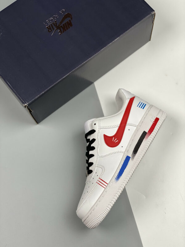 Nike Air Force 1 Low Diy White Black Blue For Sale