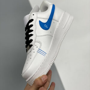 Nike Air Force 1 Low Diy White Black Blue For Sale